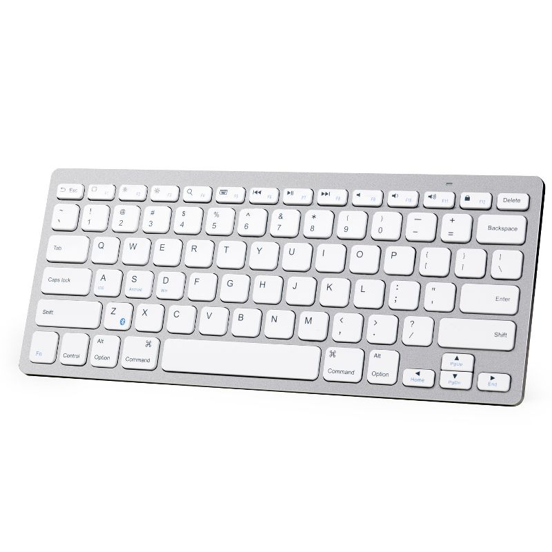 Anker Bluetooth Ultra-Slim Keyboard - White, 1 of 5