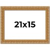 PosterPalooza | Contemporary Gold Picture Frame - UV Acrylic, Backing Board, Hanging Hardware Included - 2 of 4