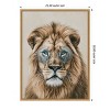 Amanti Art Cool Cat by Mowzu  Framed Canvas Wall Art - 3 of 4