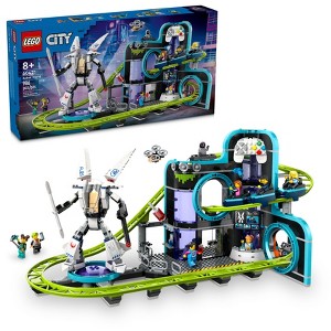 LEGO City Robot World Roller-Coaster Park Toy Building Set 60421 - 1 of 4