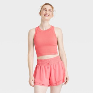 Women's Ribbed Seamless Support Tank Top - JoyLab™ - 1 of 3