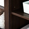 LIVAREEmlen Farmhouse Rattan TV Stand Console Table for TVs up to 70 Inches with 2 Storage Shelves, 65"W*15.55"D*23.86"H - 4 of 4