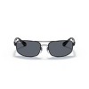 Ray-Ban RB3445 61mm Men's Rectangle Sunglasses Polarized Grey Classic Lens - 2 of 4