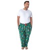 National Lampoon's Christmas Vacation Men's Allover Print Pajama Pants Green - 3 of 4