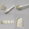 Evideco French Home Goods Adjustable Cafe Curtain Rods for Lightweight Voile Curtains - Easy Installation - 3 of 4