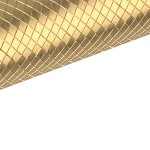 polished nickel/champagne bronze