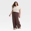 Women's High-Rise Wide Leg Pull-On Pants - Universal Thread™ - 3 of 3