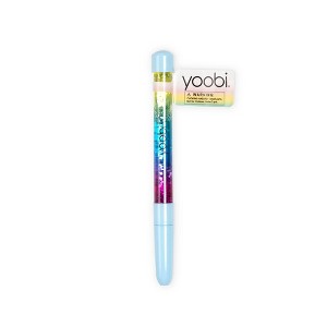 Yoobi Novelty Ballpoint Pen Glitter Wand Ombre - 1 of 2