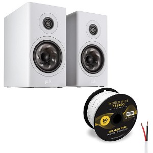 Polk Audio Reserve R200 Bookshelf Speaker Pair with Speaker Wire - 1 of 4