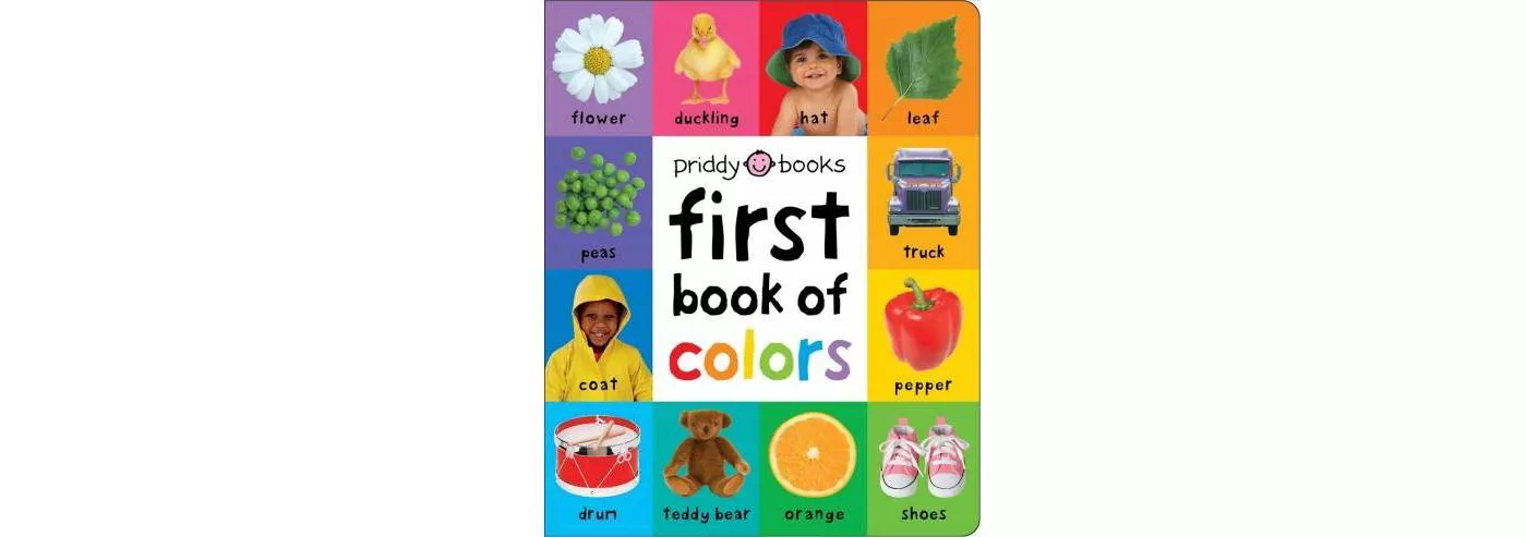 First Book of Colors Padded -  BRDBK (First 100) by Roger Priddy (Hardcover) - image 1 of 1