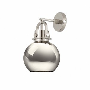Newton Sphere - 1 Light Wall Sconce In Industrial Style-14 Inches Tall and 8 Inches Wide - 1 of 1