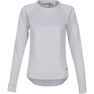 Reel Life Women's Mangrove UV Long Sleeve T-Shirt - Glacier Gray - 1 of 2
