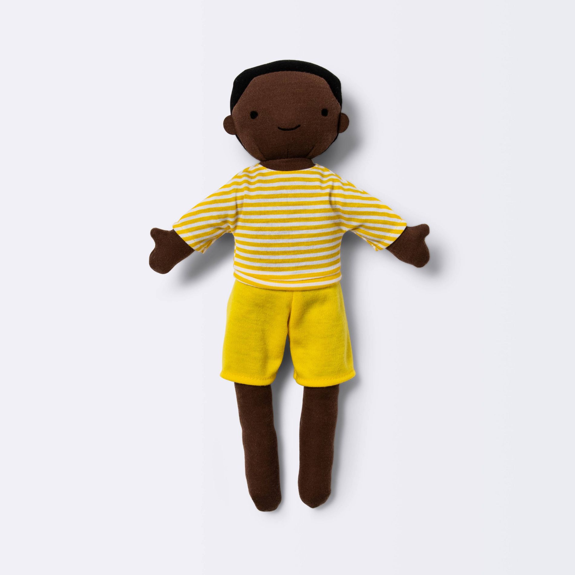 Plush Doll - Cloud Island™ Mustard: Baby and Infant Theme, Stuffed Dolls, Educational Focus on Creativity