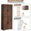 Pantry Cabinet, 70" Kitchen Pantry Cabinet with Doors and Adjustable Shelves, Freestanding Cupboard - 4 of 4