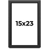 PosterPalooza | Flat Black Picture Frame - UV Acrylic, Foam Board Backing, Hanging Hardware - 2 of 4