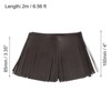 Unique Bargains Soft Faux Leather Double Side Fringe Trim for DIY Sewing - 2 of 4