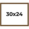 PosterPalooza | Flat Gold Picture Frame - UV Acrylic, Backing Board, Hanging Hardware Included - 2 of 4