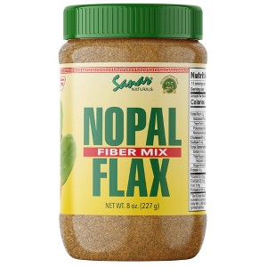 Sanar Naturals Organic Nopal Flax Digestive Fiber Mix Powder - 8oz - 1 of 4