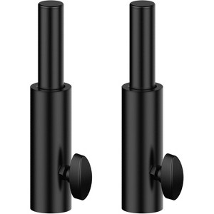 Paaaawaters Pair of Speaker Stand Adapters Mount to 1 3/8" Stand and Fit into 1" Speaker Mount Exchange 35mm to 25mm Poles - 1 of 4