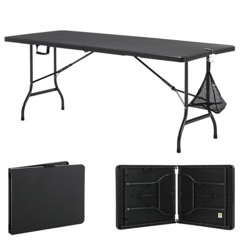 Target black folding table 2025
