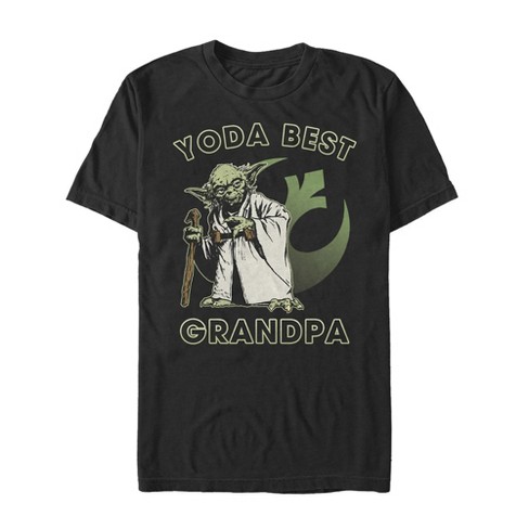 Men's Star Wars Yoda Best Grandpa T-shirt : Target