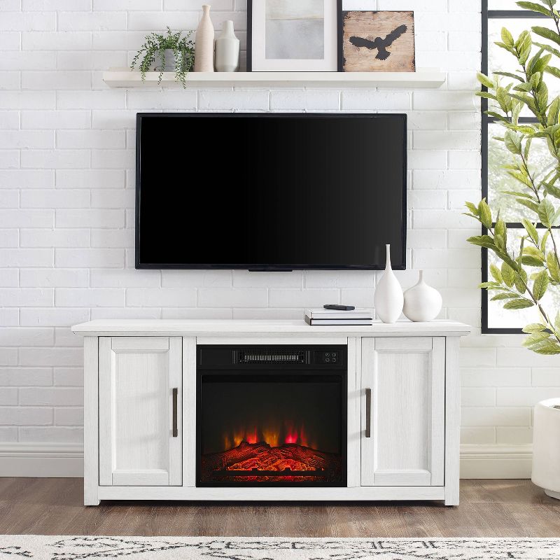 Camden Low Profile Fireplace TV Stand for TVs up to 50" - Crosley, 4 of 19