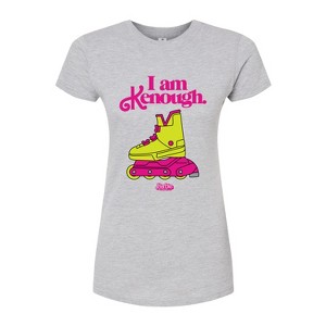 Women's - Barbie - I Am Kenough Rollerblades Fitted Graphic T-Shirt - 1 of 2
