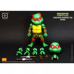Herocross Company Limited Teenage Mutant Ninja Turtles Hybrid Metal Figuration Action Figure | Raphael
