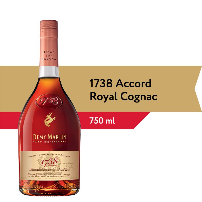 Remy Martin 1738 Accord Royal Cognac - 750ml Bottle, 6 of 16