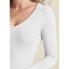 VENUS Womens Long Sleeve Long And Lean Tee - 3 of 4