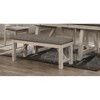 TiramisuBest 39" Velvet Upholstered Bed & Entryway Bench - Steel Legs for Multi-Room Use, Gray - 3 of 4