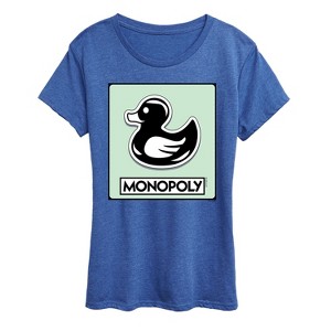 Women's - Monopoly - Duck Token Short Sleeve Graphic T-Shirt - 1 of 4