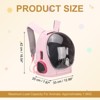 Unique Bargains Pet Portable Travel Backpack for Little Pet with Transparent Cover - 2 of 4