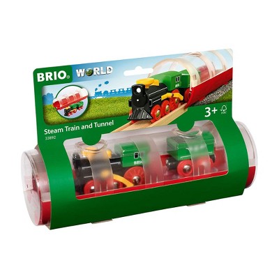 BRIO World Steam Train and Tunnel 33892 Toy Vehicle Add-on 3pcs