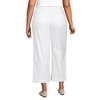 Lands' End Women's Recover Denim High Rise Wide Leg Crop Jeans - 2 of 3
