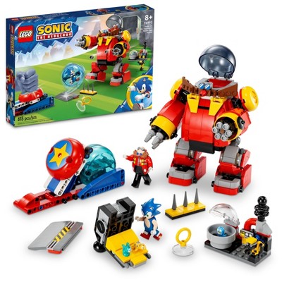 LEGO Sonic the Hedgehog Sonic vs. Dr. Eggman&#39;s Death Egg Robot Toy 76993_4