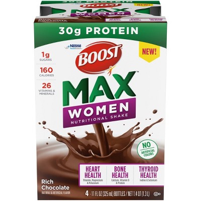 Boost Max Pro Women's Nutritional Shake - 4pk