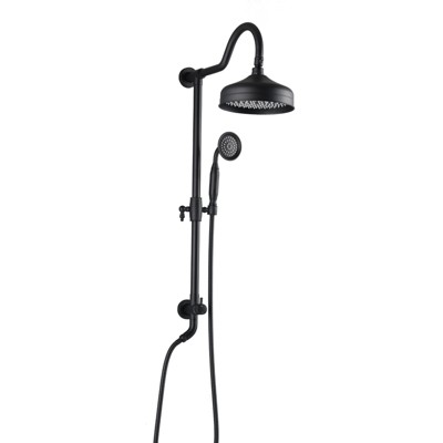 ONWITH Shower Head with Handheld Shower System with 8" Rainfall Shower Head, Dual Shower Combo