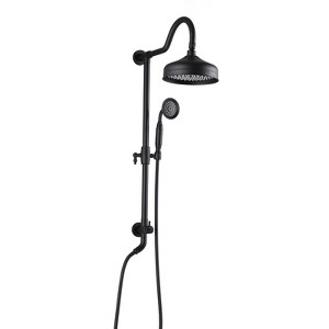 ONWITH Shower Head with Handheld Shower System with 8" Rainfall Shower Head, Dual Shower Combo - 1 of 4