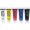 Daler-Rowney Graduate Acrylic Paint Assorted Colors 120ml 5/Set (DRWD1239001003) - 2 of 3
