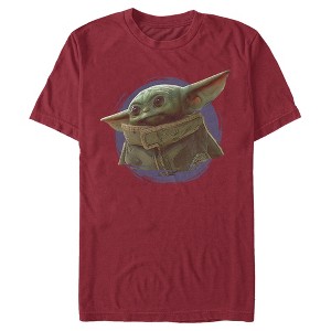 Men's Star Wars The Mandalorian The Child Circle Halo T-Shirt - 1 of 4