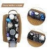 Toiletry Bag for Men, Canvas Travel Toiletry Organizer Dopp Kit Water-resistant Shaving Bag - 3 of 4