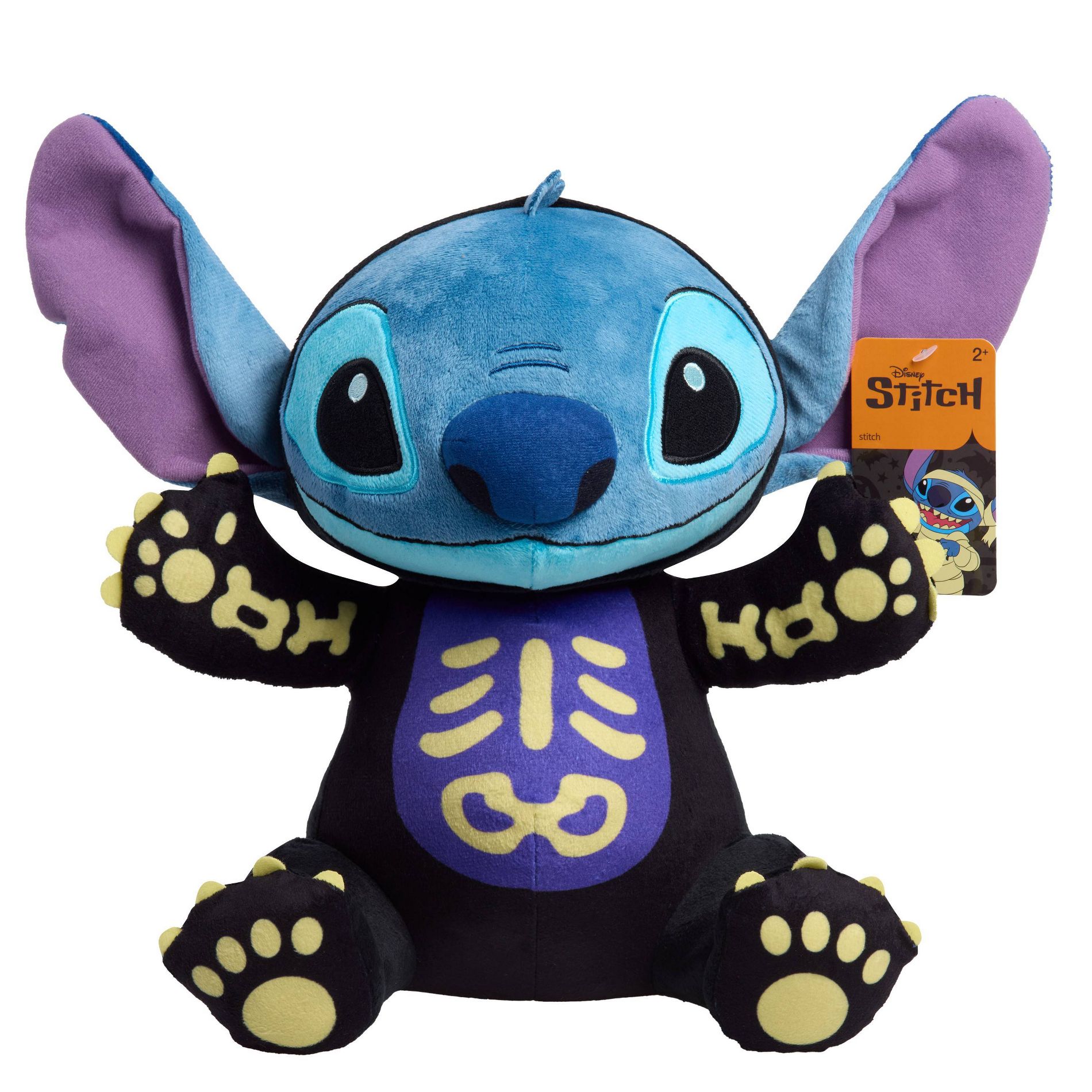 Disney Halloween Shop in Shop Exclusive Large Plush Stitch Stuffed Animal