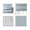 Vynxaria 27"Wx64"L Basketweave Room Darkening Cordless Roman Shade,taupe(Only 1 PC) - 4 of 4