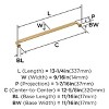 Amerock Cowrie Pull for Cabinets, Drawers, and Furniture - 3 of 4