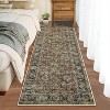Washable Vintage Rug – Non-Slip, Distressed Area Rug for Living Room, Bedroom, Office - 3 of 4