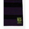 Evangelion You Are (Not) Alone Crew Neck Short Sleeve Striped T-shirt - 3 of 4