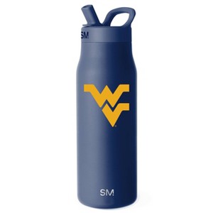 NCAA West Virginia Mountaineers Simple Modern Mesa Stainless Water Bottle - 34oz - 1 of 3