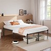 FURNIinspire Beds Full Size Bed Frame Heavy Duty Metal Platform Bed Bedframe with Steel Slat Support, No Box Spring Needed， Black, 75"*54"*14" - 4 of 4