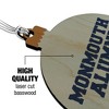 Monmouth University Official Hawks Alumn Wood Christmas Tree Holiday Ornament - 3 of 4